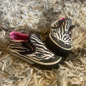 Zebra Toddler Vans